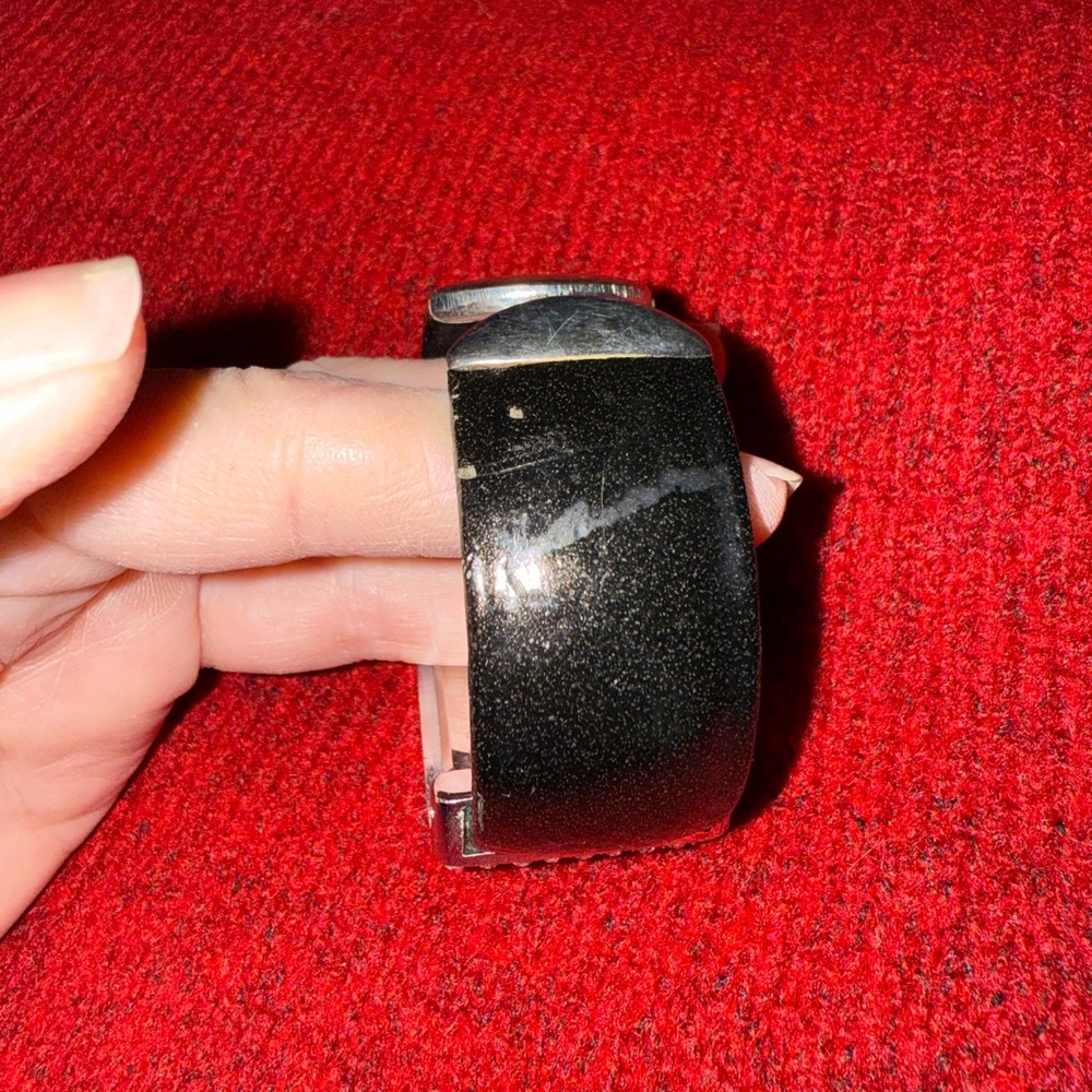 Chicos Black Watch with Rhinestone Bezel - Picture 4 of 5